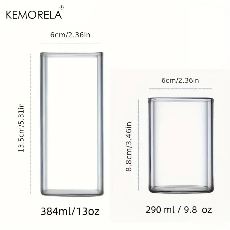 Clear Glass Highball Set