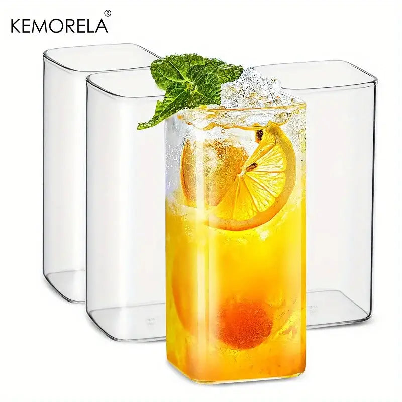 Clear Glass Highball Set