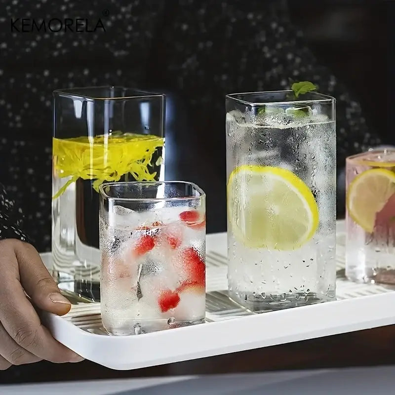 Clear Glass Highball Set