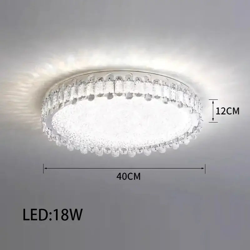 Rectangular Crystal LED Fixture