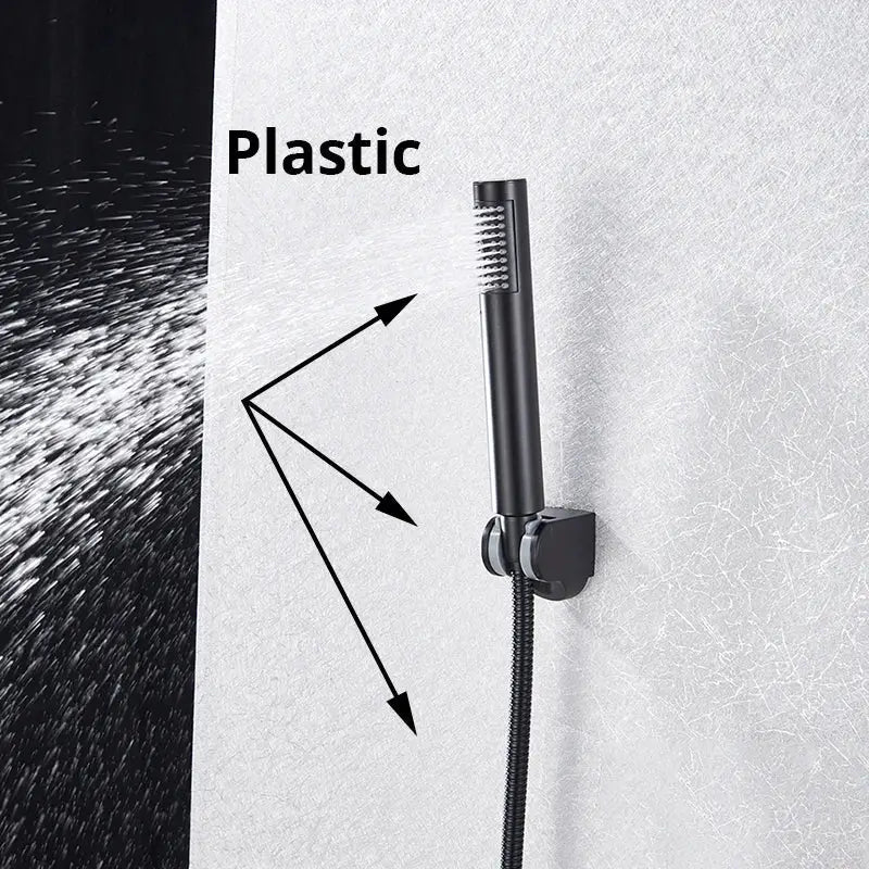 Chrome Handshower Head Set