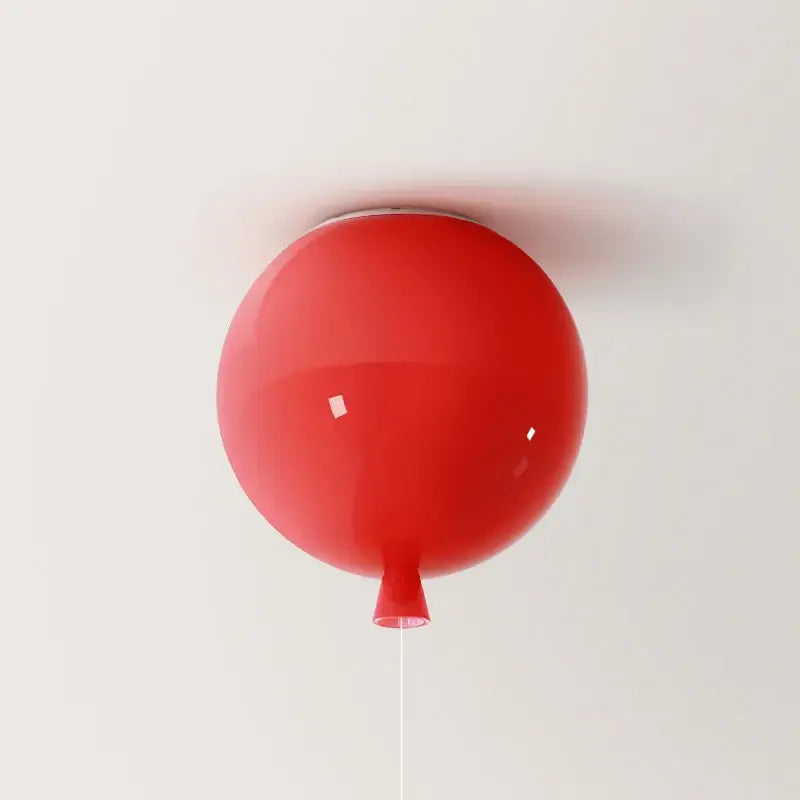 Red Balloon Ceiling Light