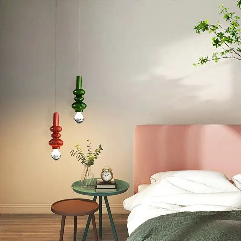 Red Green Iron Pendant
