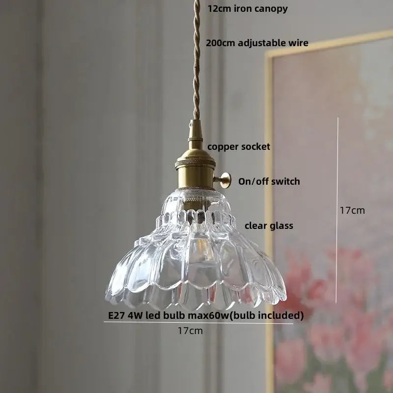 Nordic Glass Pendant Light