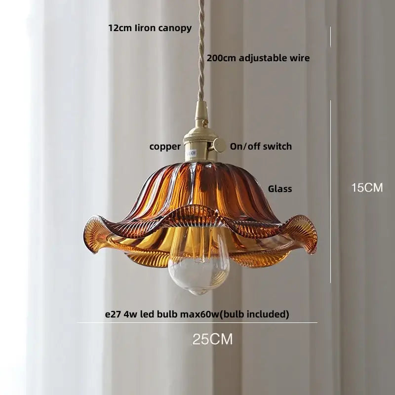 Nordic Glass Pendant Light