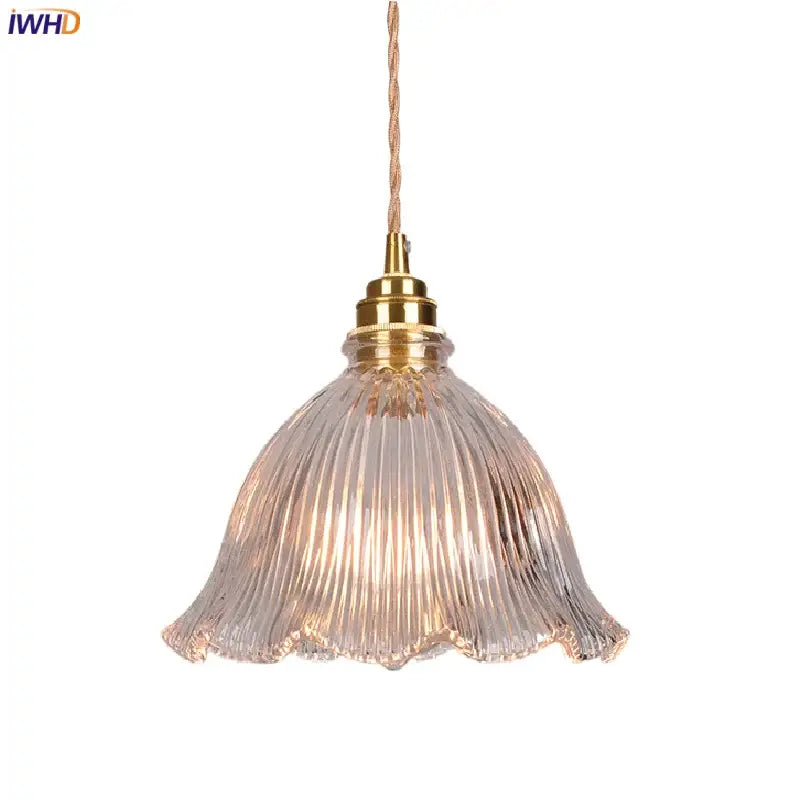 Green Glass Kitchen Living Pendant Light