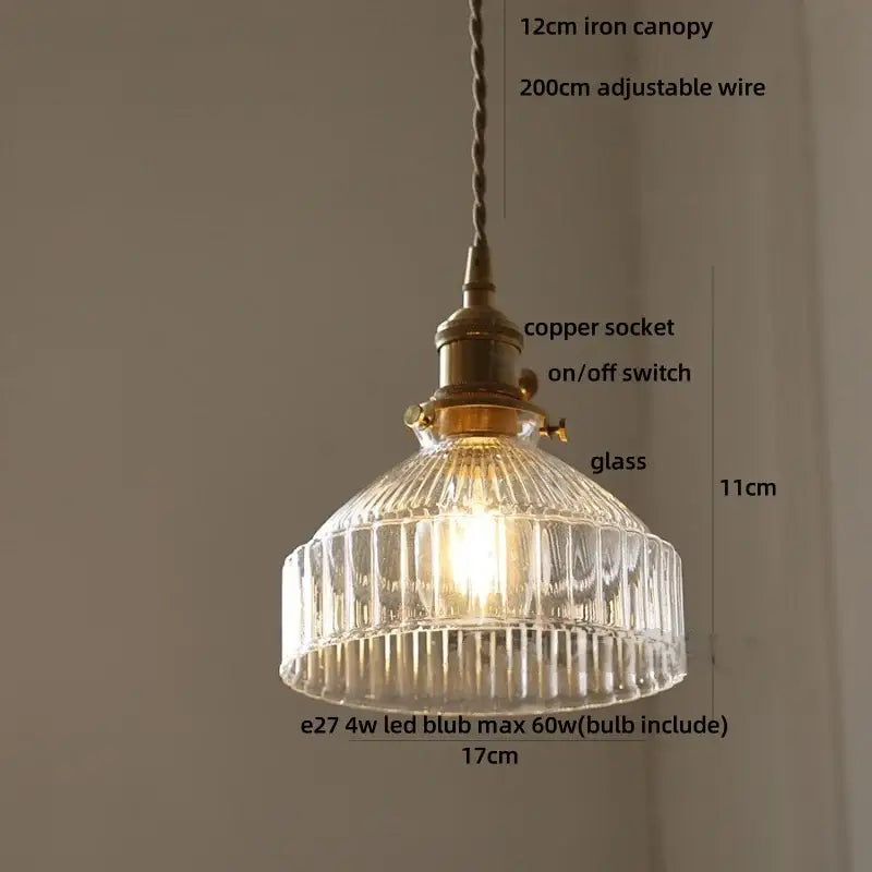 Nordic Clear Pendant Light