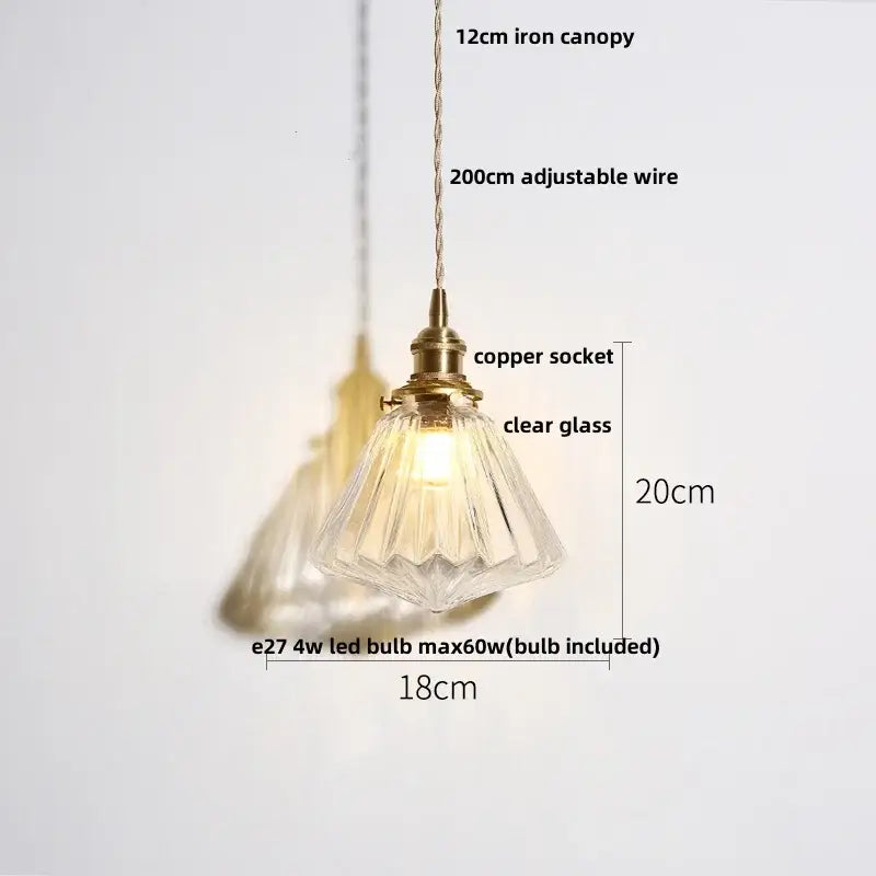 Nordic Clear Pendant Light
