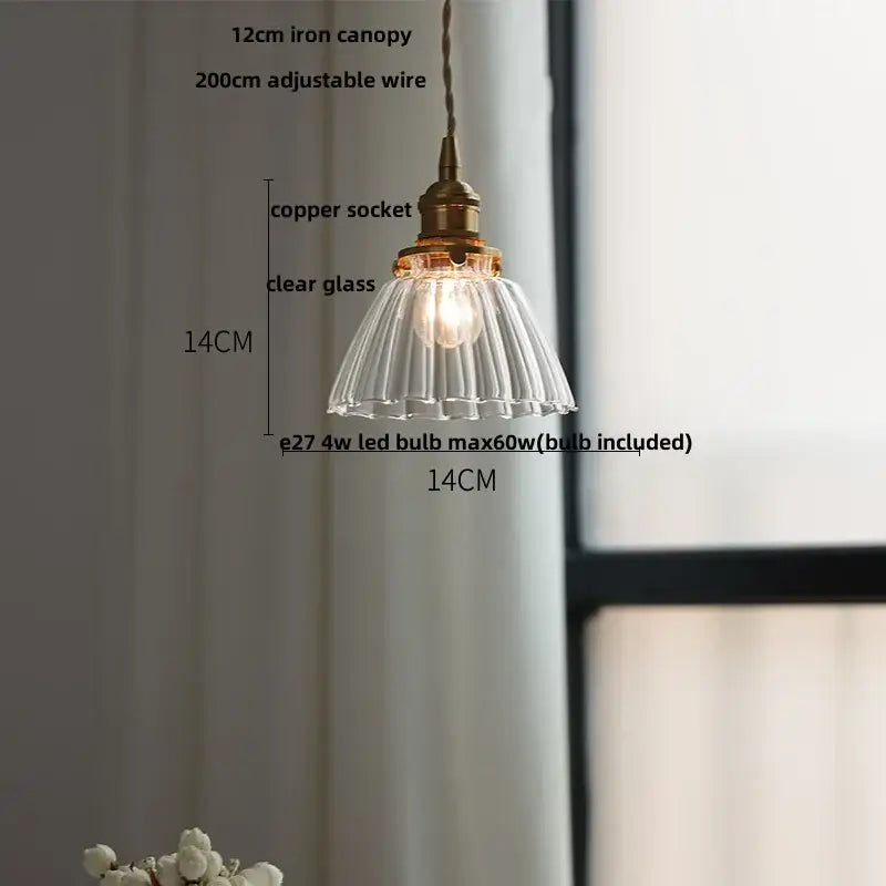Nordic Clear Pendant Light