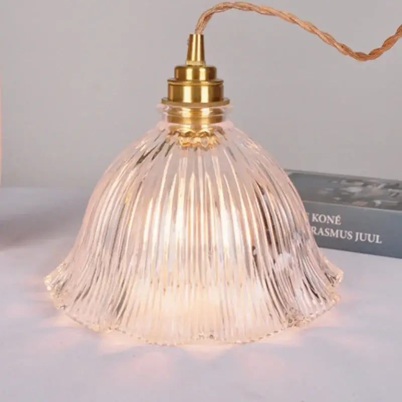 Green Glass Kitchen Living Pendant Light