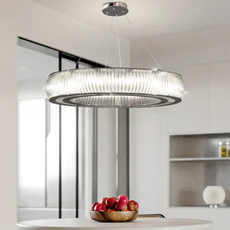 Crystal LED 120cm Ceiling Chandelier