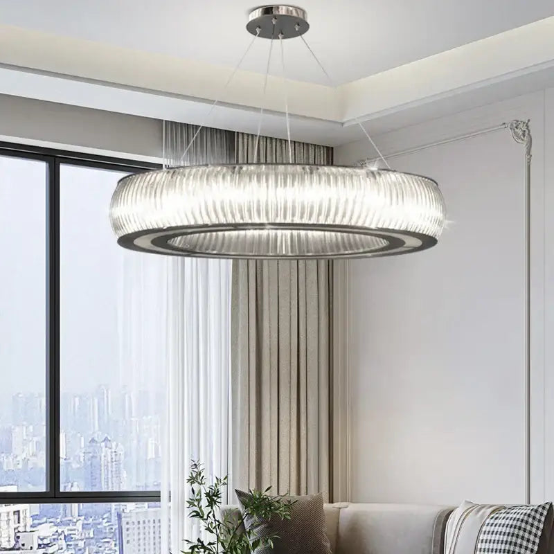 Crystal LED 120cm Ceiling Chandelier