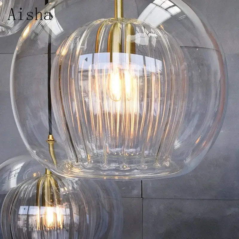 Glass Ball LED Pendant