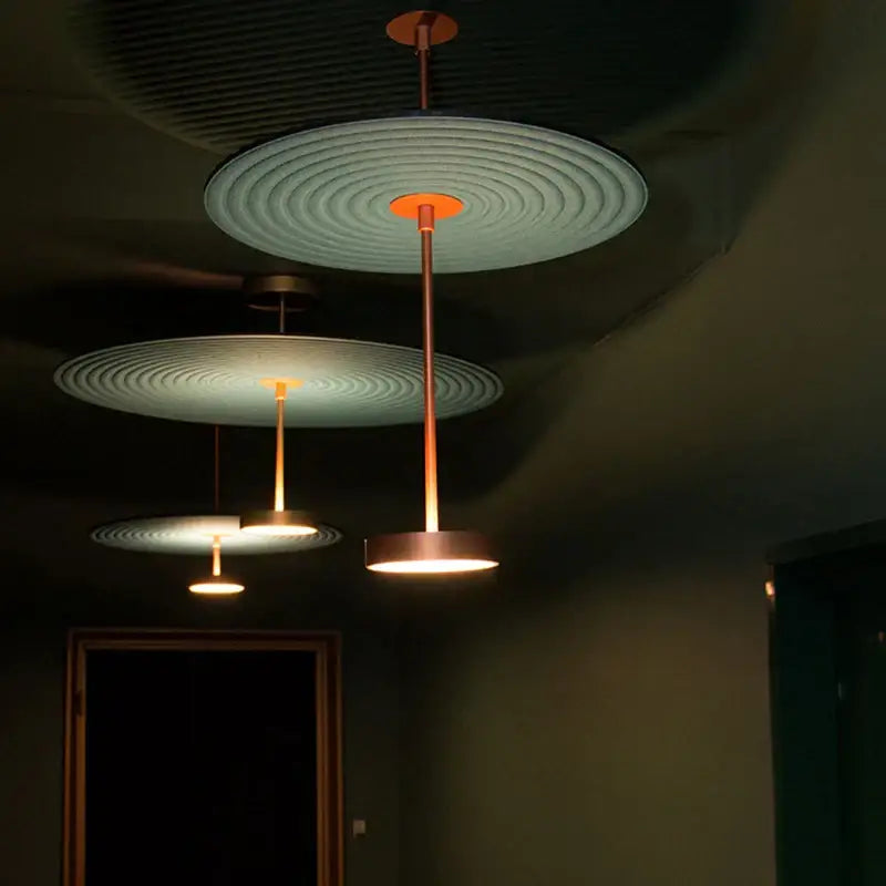 Cotton Round Pendant Light
