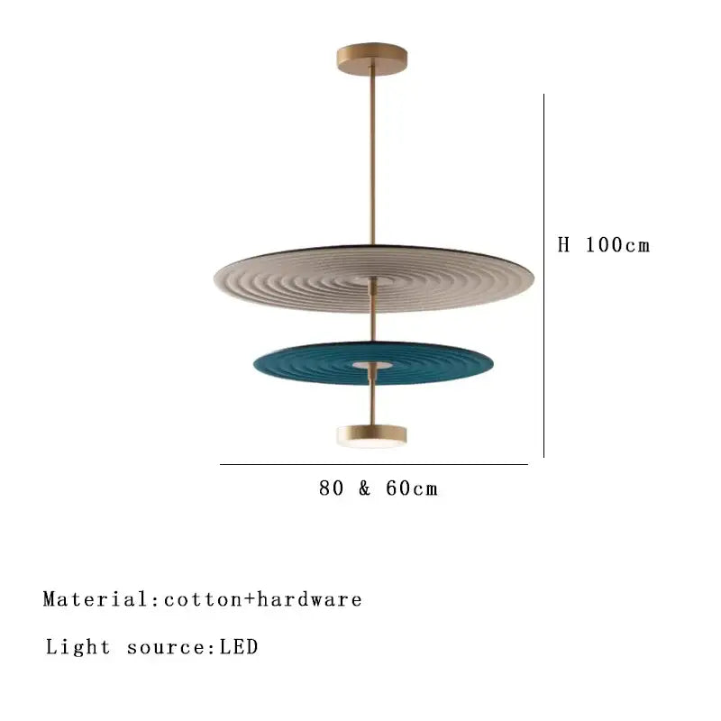 Cotton Round Pendant Light