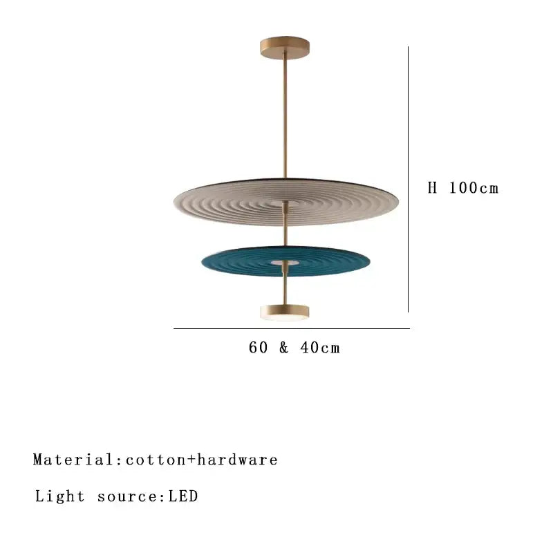 Cotton Round Pendant Light