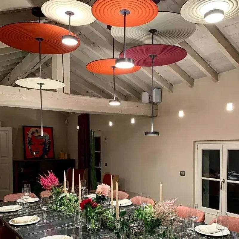Cotton Round Pendant Light