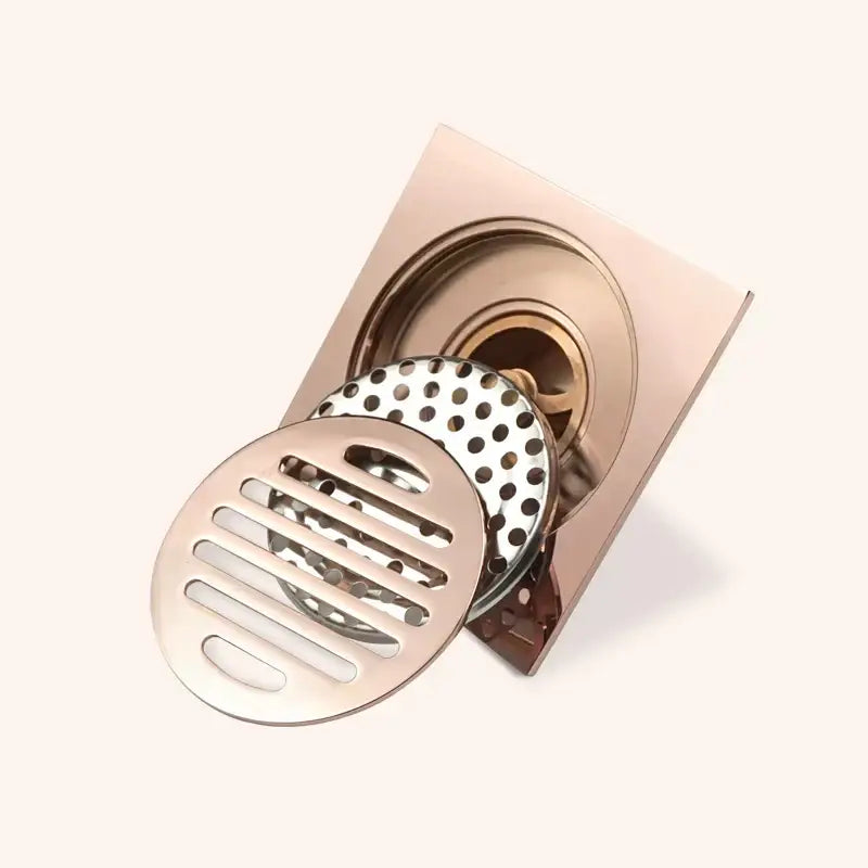 Rose Gold Square Floor Drain