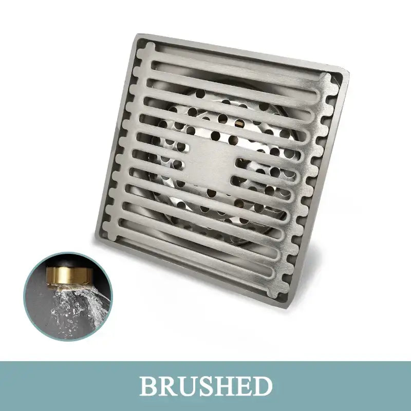 Rose Gold Square Floor Drain