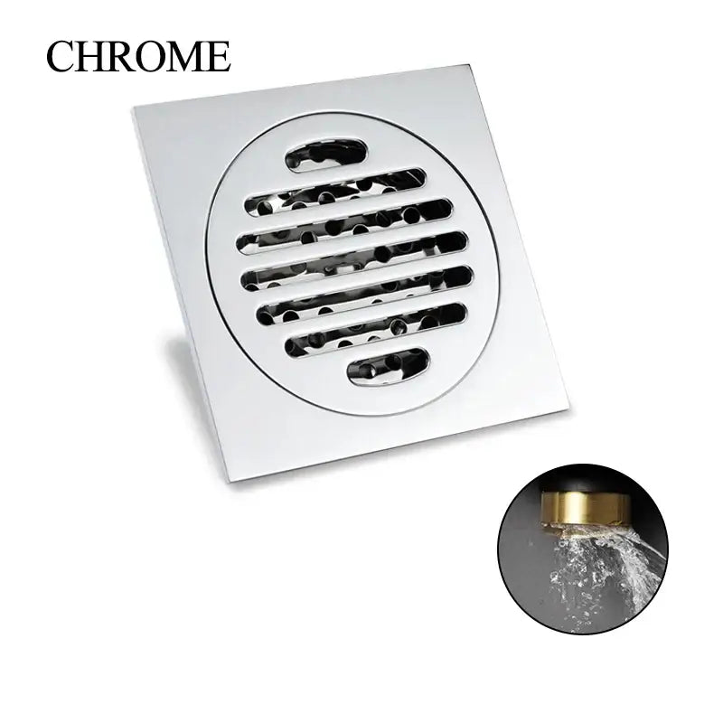 Rose Gold Square Floor Drain