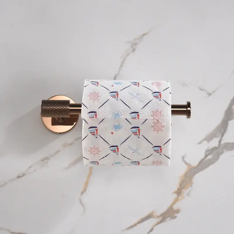 Gold Steel Bathroom Set