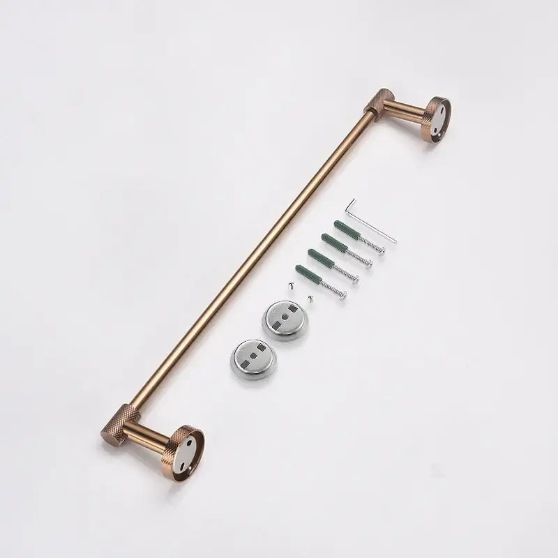Gold Steel Bathroom Set