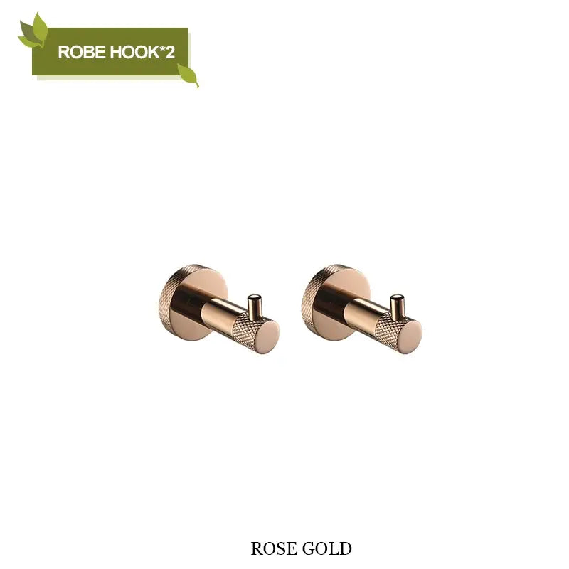 Gold Steel Bathroom Set