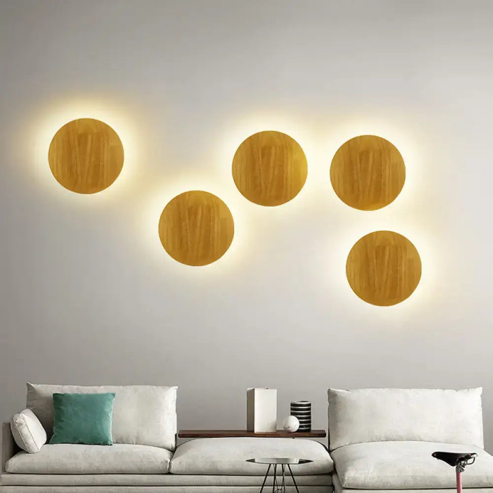 Wood LED Wall Lighting