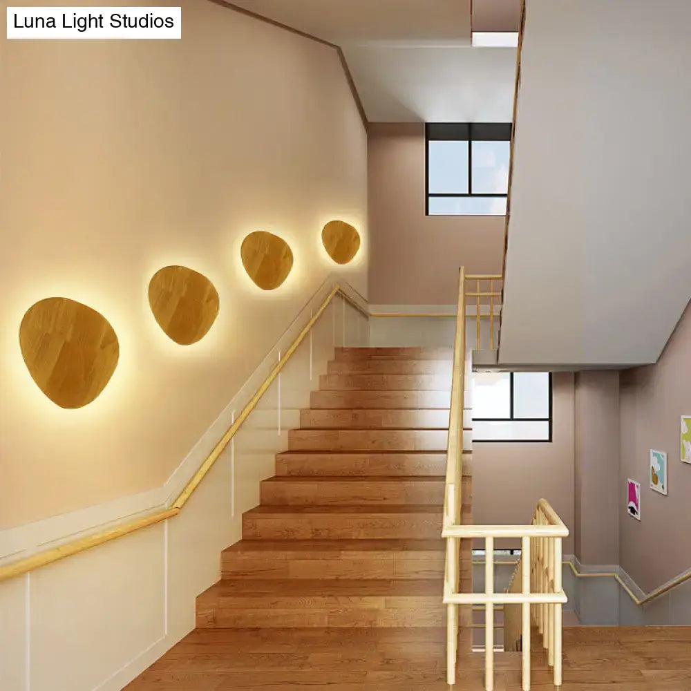 Wood LED Wall Lighting