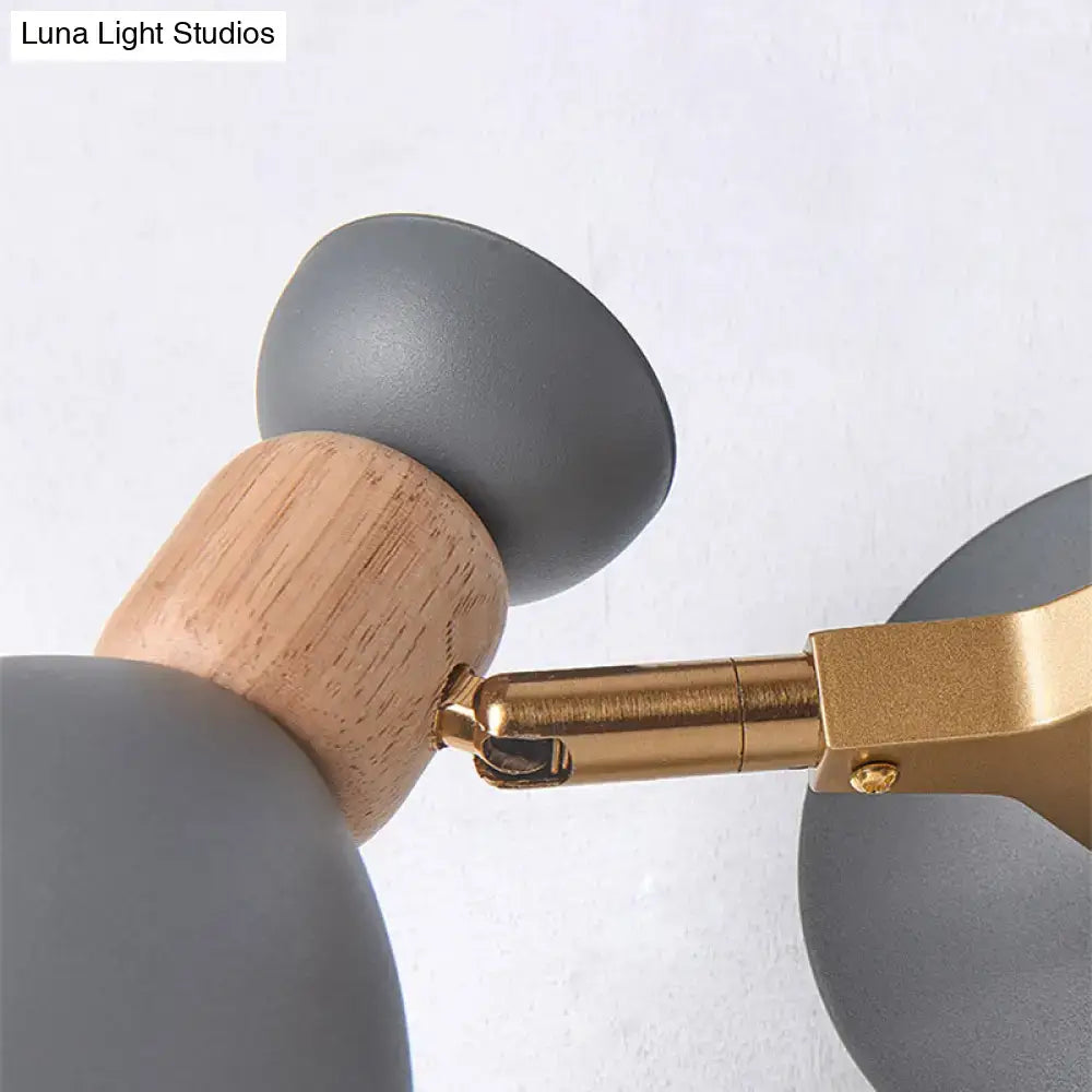 Sage Gray Wall Sconce