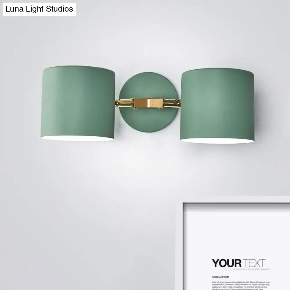 Sage Gray Wall Sconce