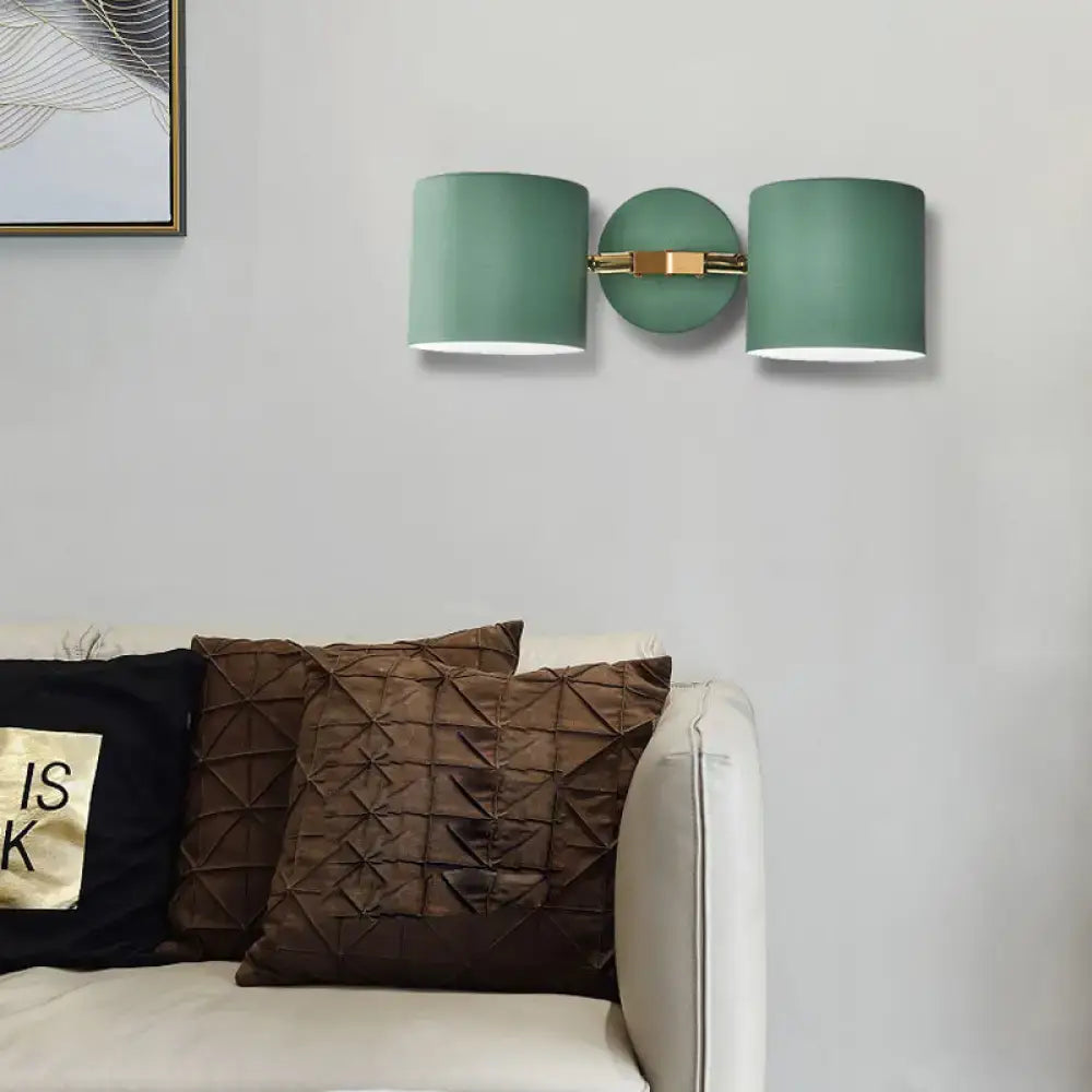 Sage Gray Wall Sconce