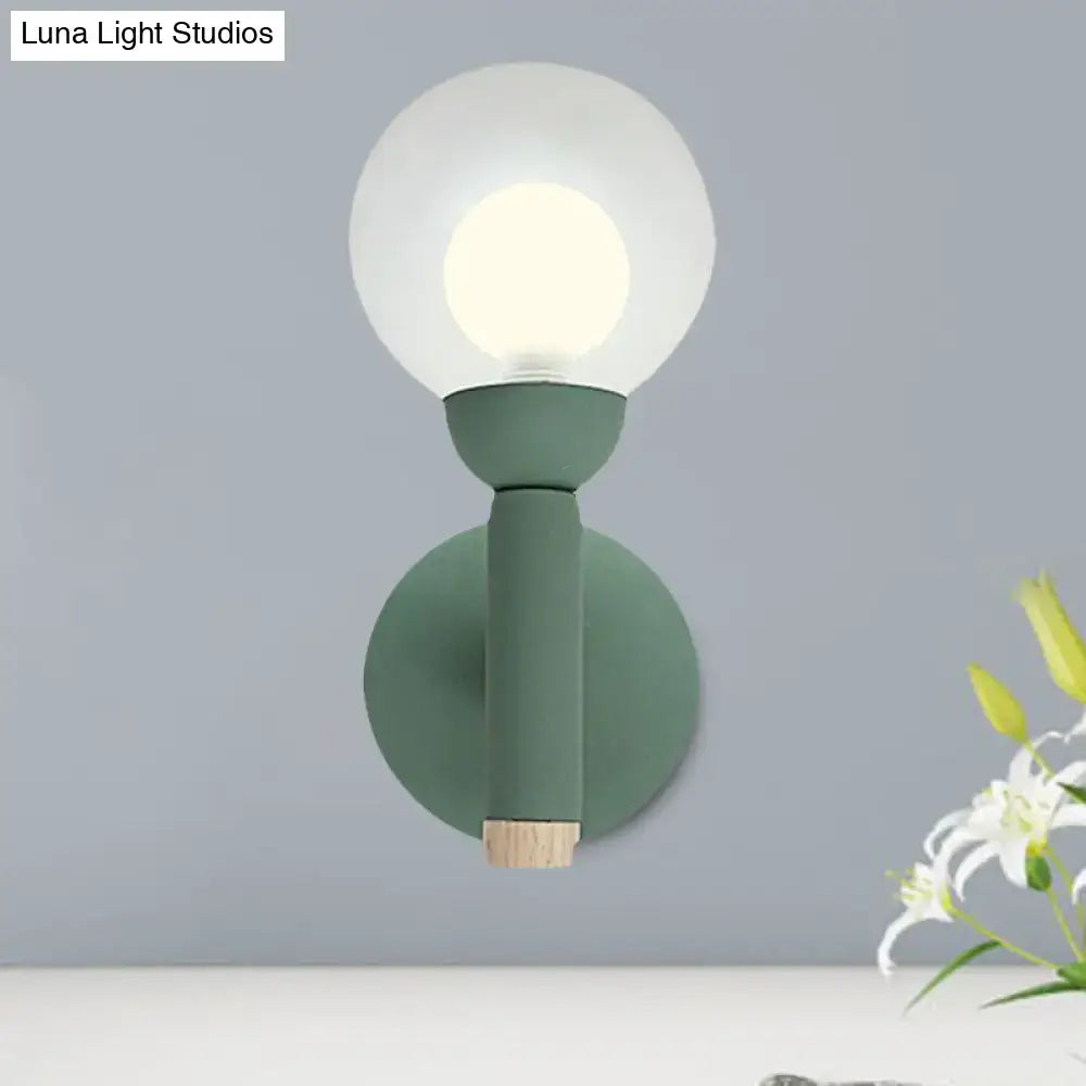 Sage Macaron Wall Sconce