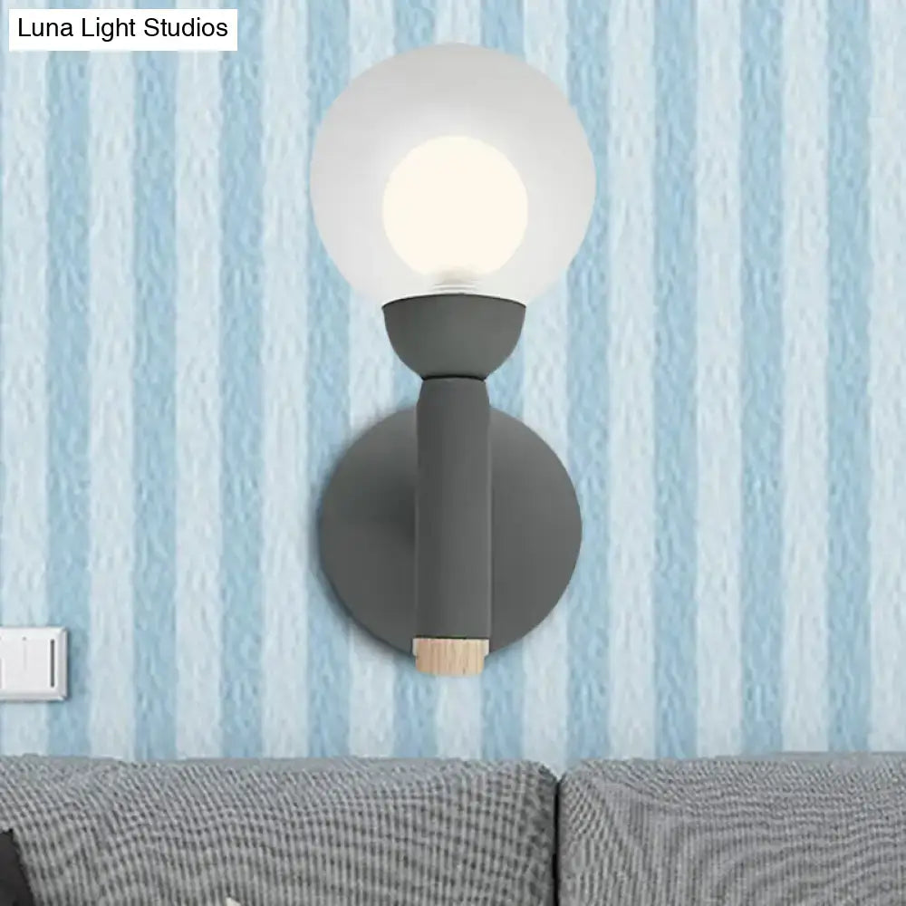 Sage Macaron Wall Sconce