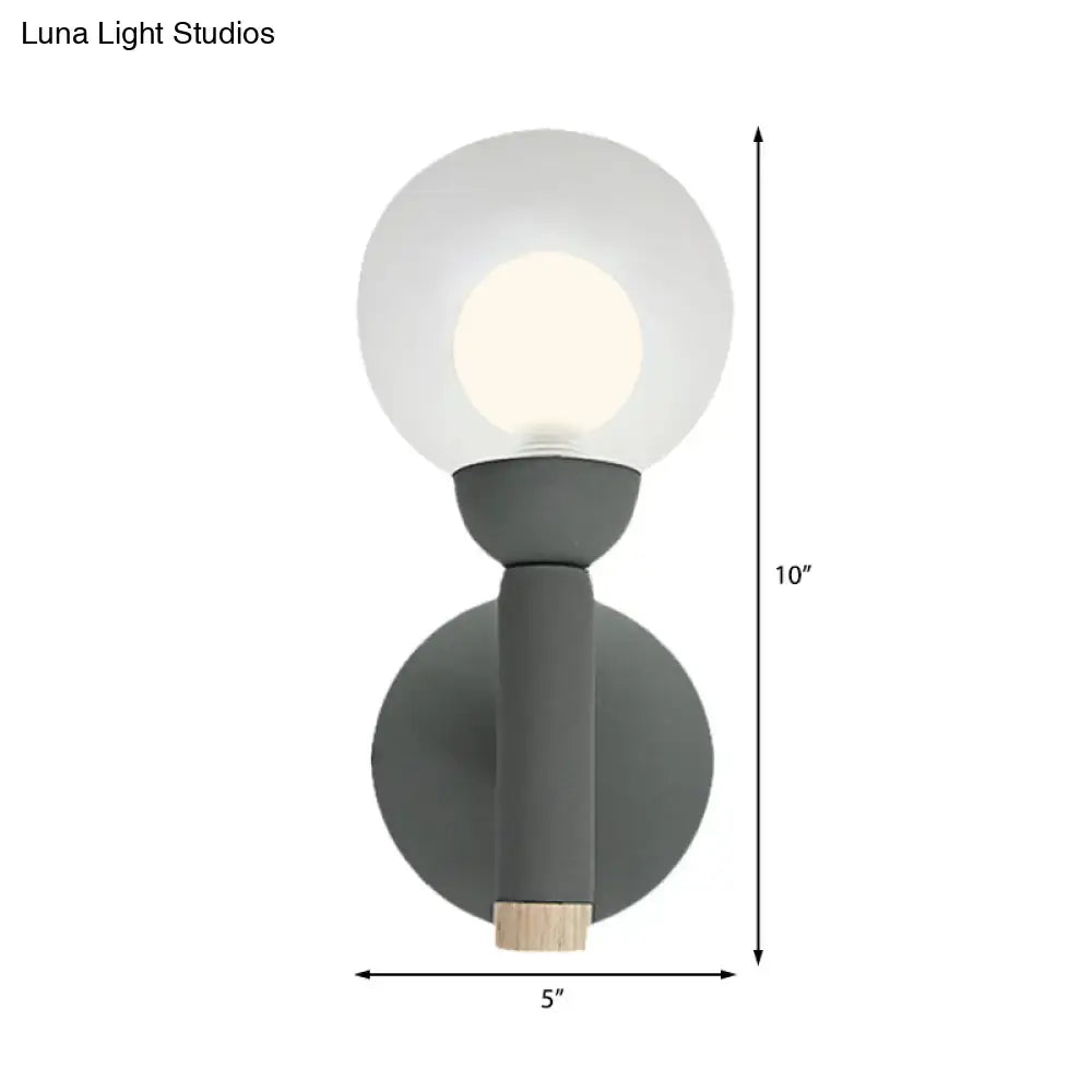 Sage Macaron Wall Sconce