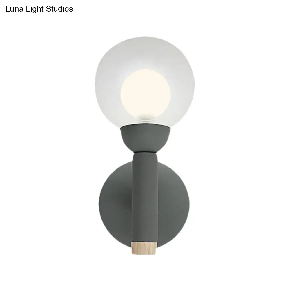 Sage Macaron Wall Sconce
