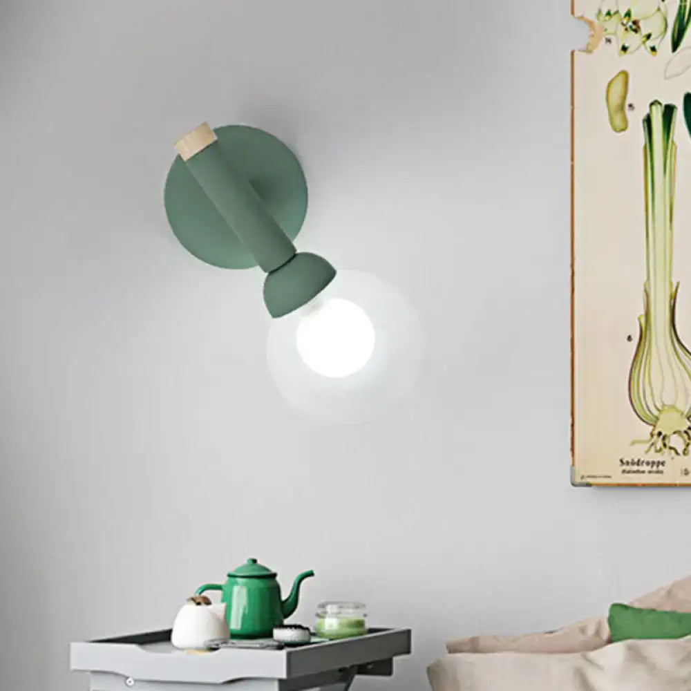 Sage Macaron Wall Sconce