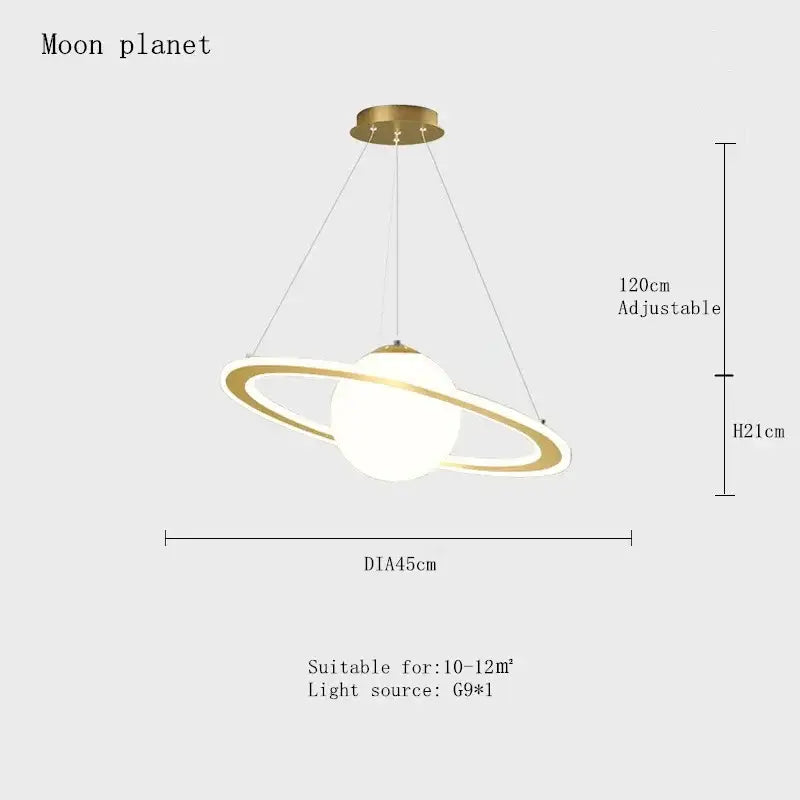 Astronaut Star Pendant Lamp