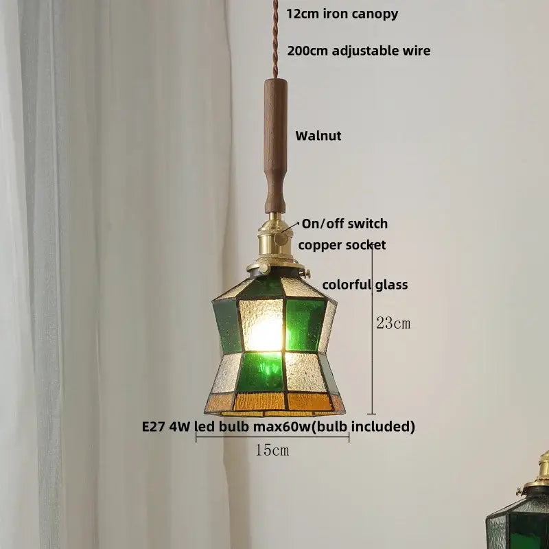 Floral Ceramic Pendant Light