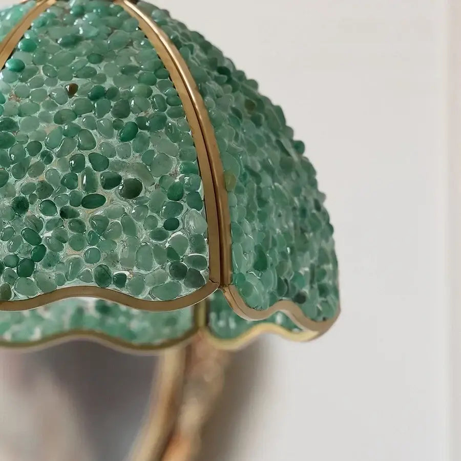 Crystal Seashell Pendant Light