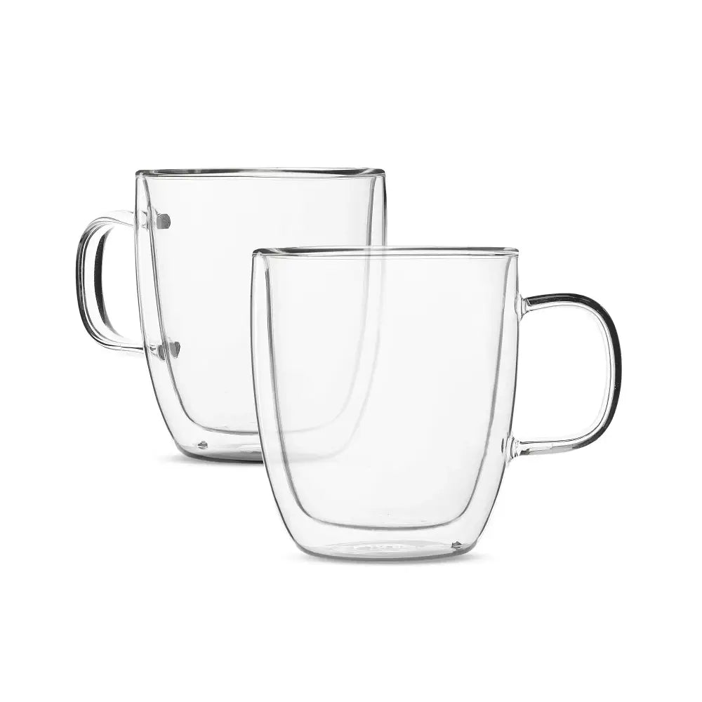 Clear Double Wall Mugs