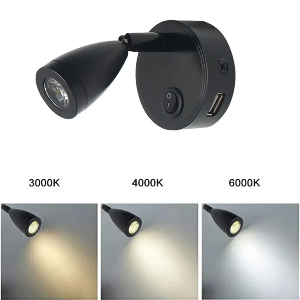 Silver LED Spotlight Light
