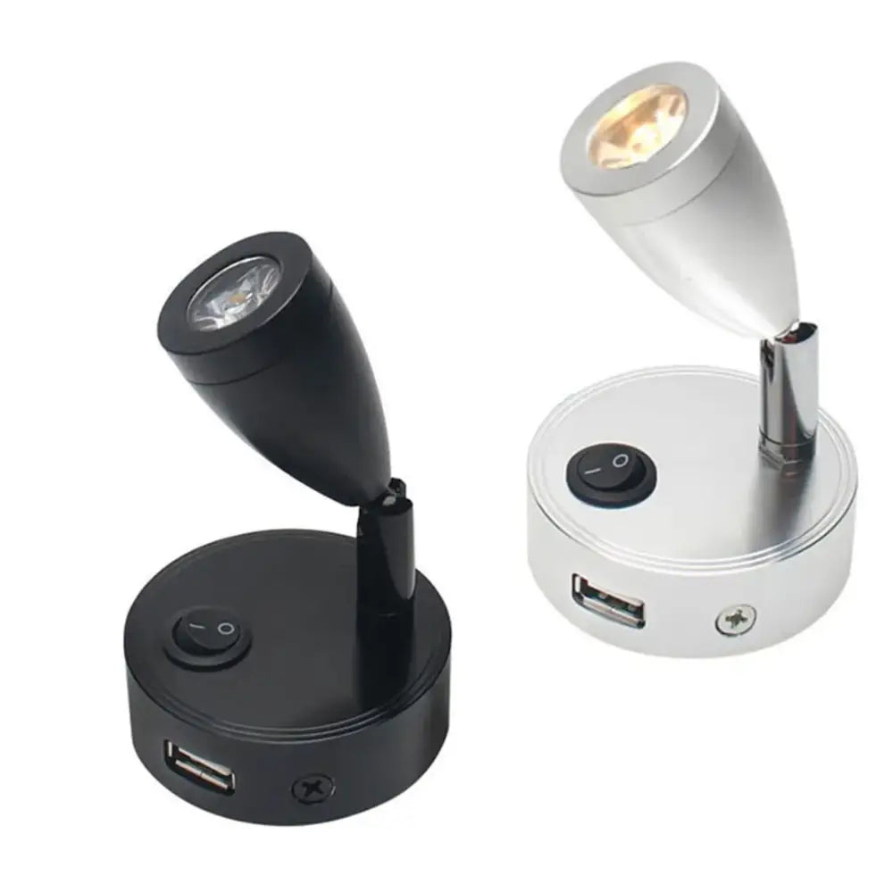 Silver LED Spotlight Light