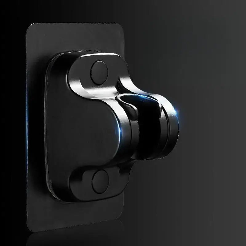 Silver Black Shower Bracket
