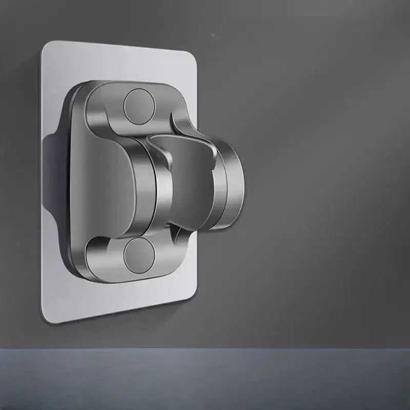 Silver Black Shower Bracket