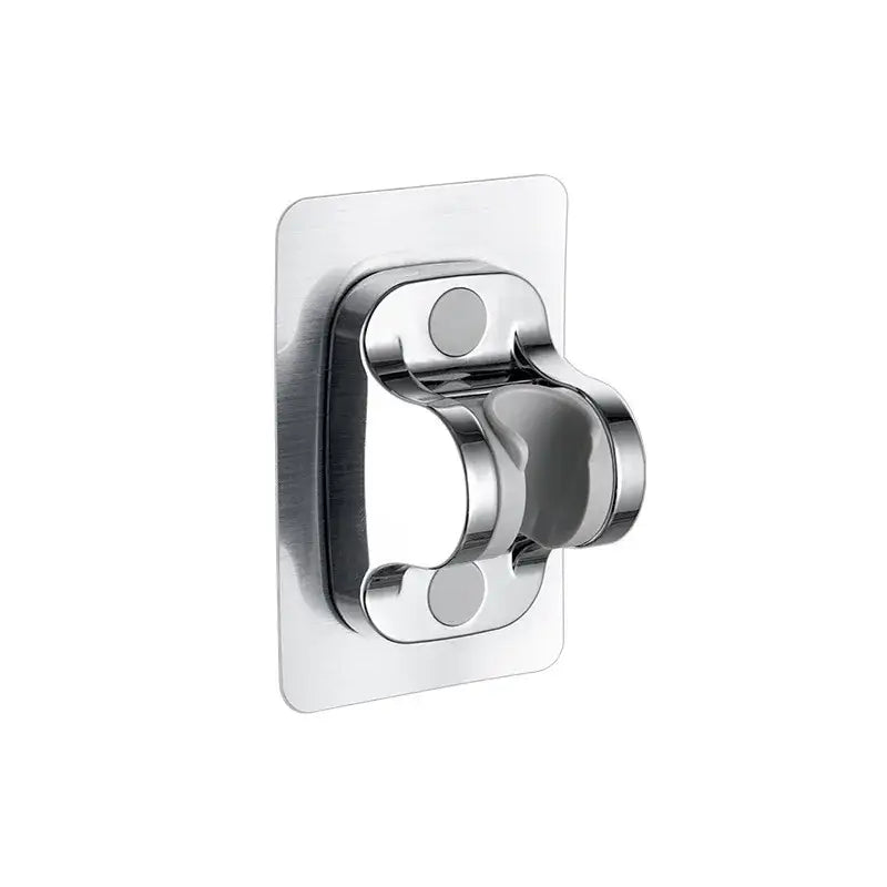 Silver Black Shower Bracket