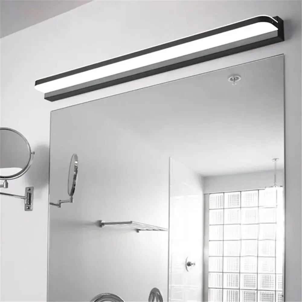 Silver LED Vanity Wall Light