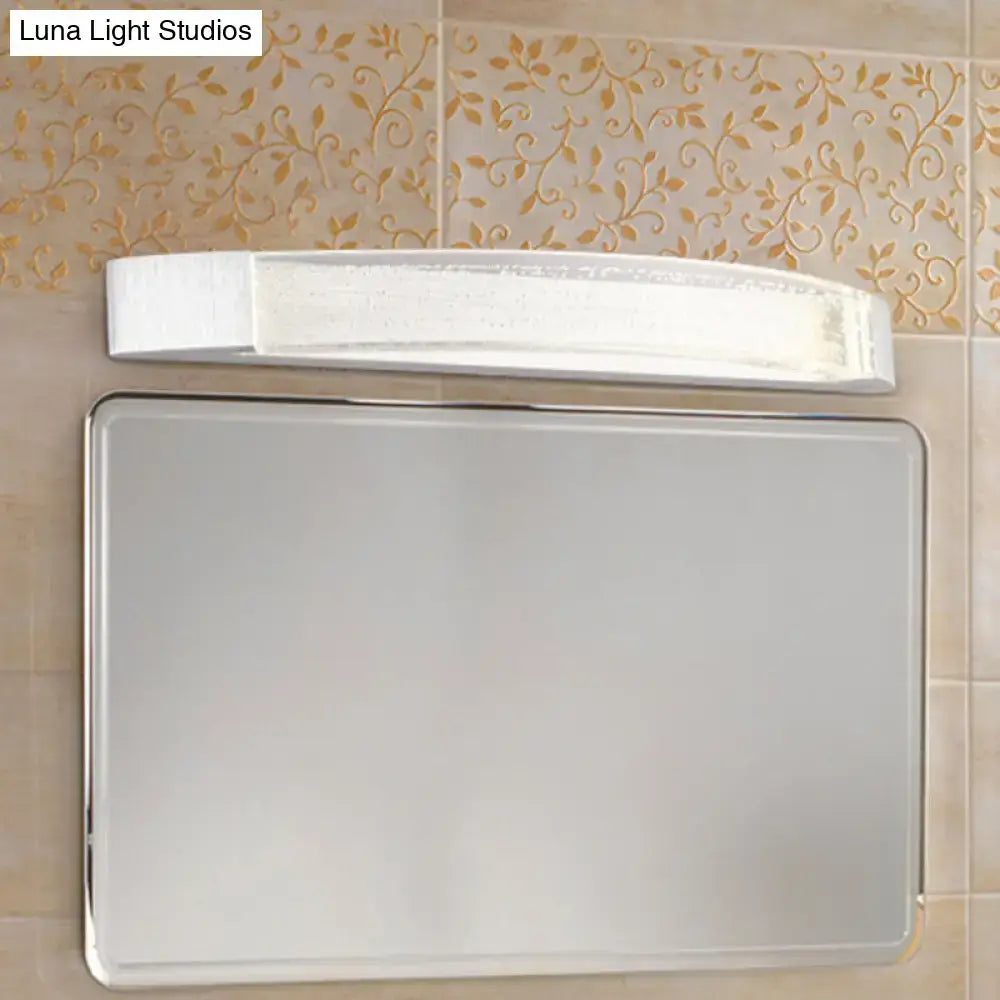 Silver Bubble Vanity Light