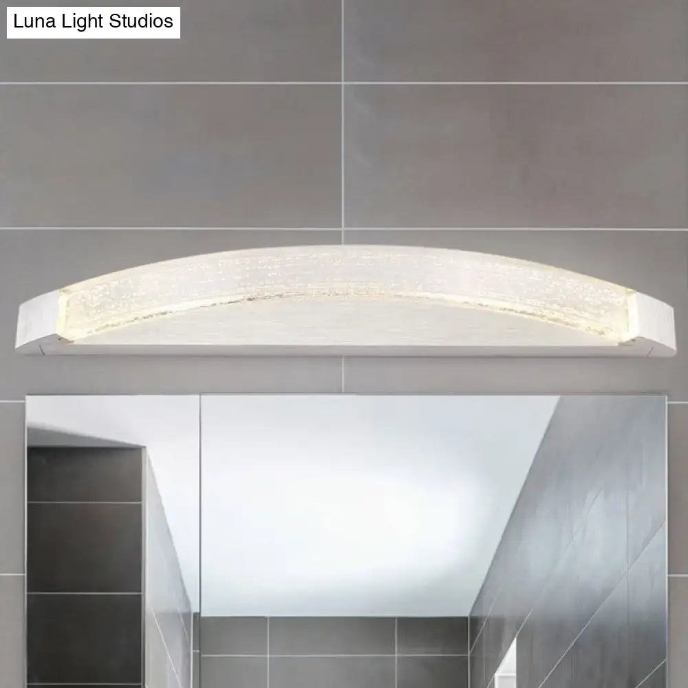 Silver Bubble Vanity Light