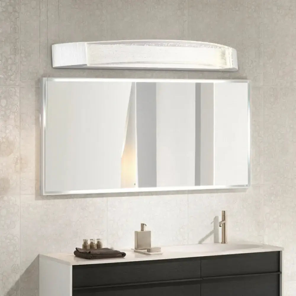 Silver Bubble Vanity Light